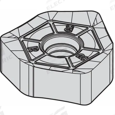 WIDIA Hexagon Milling Insert: XNGJ535ANSNGD3W, XNGJ0905ANSNGD3W (MPN 5895382) - Machining