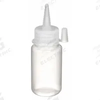 APPROVED VENDOR Dropper Bottle: LDPE, 60 mL, 2 fl oz, No Label, Closure Material: Polyethylene Cap (MPN 524185-0060). Key specifications — Body Color: Colorless; Closure Color: White; Graduated: No; Brand: APPROVED VENDOR; Closure Included: Yes; Bottle Imprinting: No Label.
