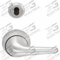 SCHLAGE Door Lockset: Storeroom Lever Locksets, Stainless Steel, ADA Compliant, Ligature-Resistant (MPN 09-138 SL1 630 BD). Key specifications — Ligature Resistance: Ligature-Resistant; Brand: SCHLAGE; Visual Indicator Message: No Message; Lockset Style: SL1 Lever Trim; ADA Compliant: Yes; Finish: Satin Stainless Steel : Steel.