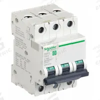 SCHNEIDER IEC Supplementary Protector: 32 A Amps, 14kA at 240V AC, Screw Clamp, C60SP (MPN M9F22332). Key specifications — Terminal Connection: Screw Clamp; Series: C60SP; AC Voltage Rating: 240/415/440V AC; DC Voltage Rating: Not Rated; Max. AIR Rating: 14kA at 240V AC; Brand: SCHNEIDER.