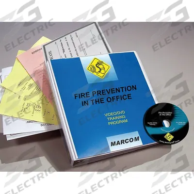 MARCOM Training Software: Fire Prevention & Management - Office Fire Prevention & Response Training