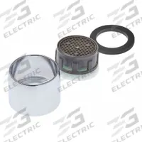 KOHLER Outlet: 1.5 gpm Flow Rate, Aerated Flow Outlet, Metal, Chrome Finish, 55/64" Connection Size (MPN K-1297247-CP). Key specifications — Includes: Faucet; Material: Metal; Product Type: Outlet; Connection Size: 55/64"; Brand: KOHLER.