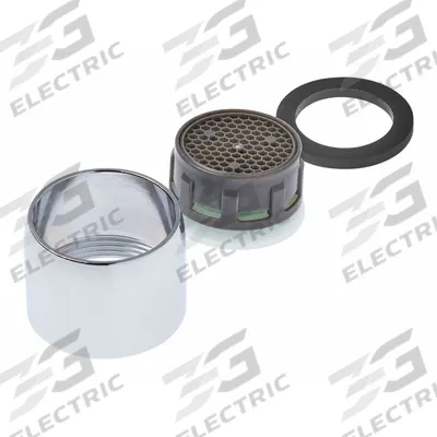 KOHLER Outlet: 1.5 gpm Flow Rate, Aerated Flow Outlet, Metal, Chrome Finish - Faucet Aerators & Outlets