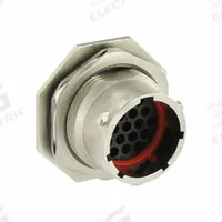 SOURIAU Electrical Connector: Trim Trio UTO 14, Jam Nut Receptacle, 19 Contacts, 5 A, IP68/IP69K (MPN UT0W71419PH6). Key specifications — Wire Size: 26 AWG to 18 AWG; Includes Contacts: Contacts Not Included; Brand: SOURIAU; Coupling Type: 1/3 Bayonet; IP Rating: IP69K; Series: Trim Trio UTO; Contact Gender: Male; Voltage Rating: 250V (UL).