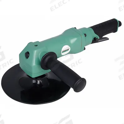 SPEEDAIRE Air Disc Sander: 7 in Pad, Threaded Shank, Medium Duty, 0.75 hp, 28 cfm - Rotary Disc Sanders