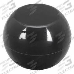 DAVIES Hand Knob: Ball, Thermoset, 3/8"-24 Thread, 20 mm Thread Lg, 1.5 in Dia (MPN 0036-G). Key specifications — Brand: DAVIES.