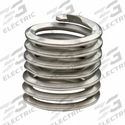 HELI-COIL Helical Insert: Tangless Tang Style, Free-Running, #8-32 Thread Size, Plain - Free-Running Tangless Helical Inserts