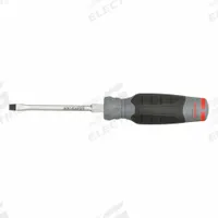 PROTO Screwdrivers: 1/4 in Tip Size, Long Lg, 8 1/2 in Overall Lg, 4 in Shank Lg, Cushion Grip (MPN JKB1404RPF). Key specifications — attr1205183: 1/4 in; attr1205186: Cushion; attr1205189: PROTO.