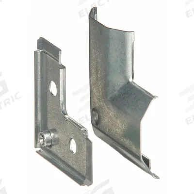 LEGRAND 90 Degrees Flat Elbow: 1500, 1 1/2 in Wd, 1/4 in Ht, Steel - 90 Degree Elbows for Low-Profile Over Floor Raceways