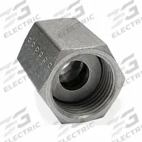 PARKER Compression Fitting Nut: 1/2 in OD size, 13/16"-16 Thread Size, O-Ring Face Seal, Steel (MPN 8 TLFA-S). Key specifications — Series: TLFA-S; Brand: PARKER.