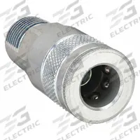 PARKER Quick Connect Hose Coupling: 3/8 in Body Size, 3/8 in Hose Fitting Size, 3/8"-18 Thread Size (MPN 14). Key specifications — Thread Size: 3/8"-18; Brand: PARKER; Hose Fitting Gender: Male; Coupling Locking Type: Sleeve.
