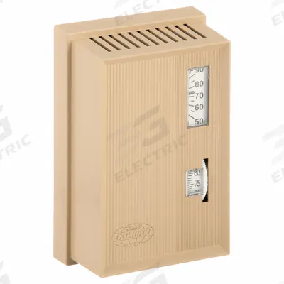 SCHNEIDER ELECTRIC Pneumatic Thermostat: 55° to 85°F, 2 Pipes - Single-Temperature Thermostats