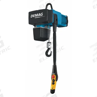 DEMAG Electric Chain Hoist: H4 - Heavy Duty, 575V AC, Hook Mounted - No Trolley - Extended-Use Electric Hoists
