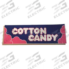 Cotton Candy Sign: 1484, 31EW02, CCBA-CZ2. Key specifications — Manufacturer Part Number: 1484; Product Type: Cotton Candy Sign; Brand: CRETORS.