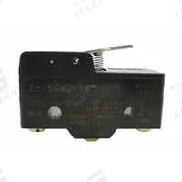 OMRON Snap Action Switch: Hinge Lever Actuator, 1NO/1NC, Screw (MPN Z-15GW21-B). Key specifications — AC Contact Rating: 15 A @ 250 V; Electrical Connection: Screw; Series: Z; Brand: OMRON.