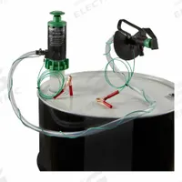 GOATTHROAT PUMPS Hand Pump: Piston, Pump with Hose & Spout, Bung, 48 oz per stroke, Polypropylene (MPN GTSCP300GAS). Key specifications — Brand: GOATTHROAT PUMPS; Seal Material: Viton; Suction Tube Material: Polypropylene; Maximum Flow Rate: 48 oz per stroke.