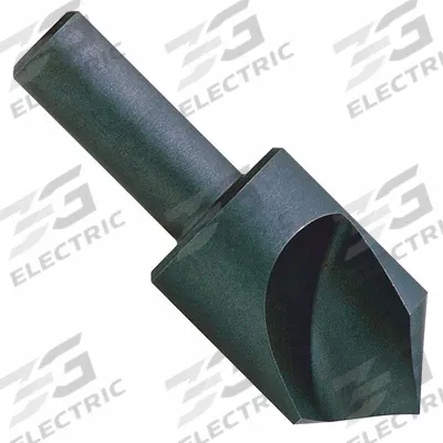 KEO Countersink: 90°, 1 Flute, 2 in Body Dia, 3/4 in Shank - Fast-Cutting Single-Flute Countersinks