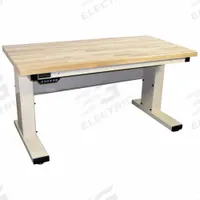 PRO-LINE Ergonomic Work Bench: Adj Ht, Maple, 72 in x 30 in, 1,000 lb Overall Load Capacity, Beige (MPN MVSII7230M-H11). Key specifications — Brand: PRO-LINE.