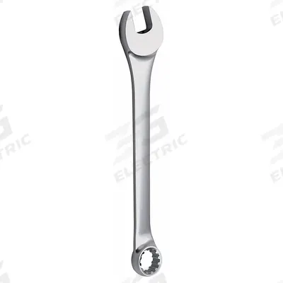 WESTWARD Combination Wrench: Alloy Steel, Chrome, 9/16 in Head Size, 7 3/8 in Overall Lg - SAE Spline Combination Wrenches