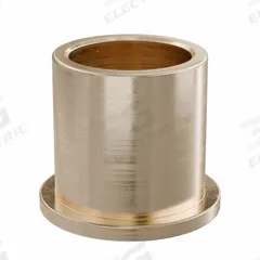 Flanged Sleeve Bearing: Bronze, SAE 841, 15 mm Bore, 19 mm OD, 20 mm Lg, -35°F to 300°F, 10 PK (MPN FFM1519-20B). Key specifications — System of Measurement: Metric; Material Grade: SAE 841; Flange Type: Flanged; Brand: OILITE.