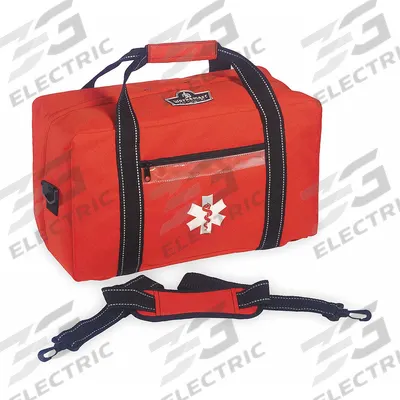 ERGODYNE Duffel Bag: 16 1/2 in L x 7 1/2 in W x 10 in D, Polyester, Orange - Medical Duffel Bags