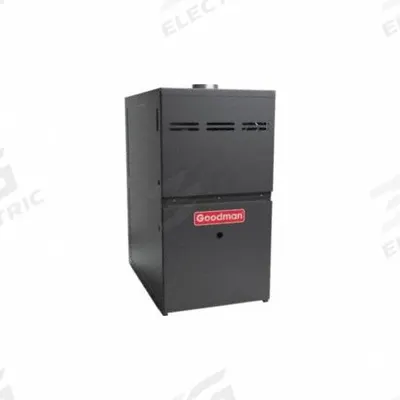 GOODMAN Residential Gas Furnace: 120,000 BtuH Heating Capacity Input, 2,000 cfm - Standard-Efficiency 80% AFUE Whole-House Gas Furnaces