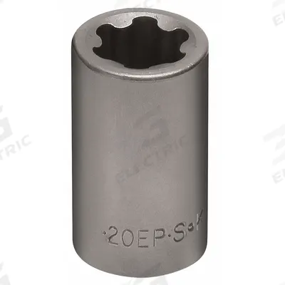 SK PROFESSIONAL TOOLS Nonsparking Socket: 1/2 in Drive Size, EP20 Socket Size, 6-Point - 1/2" Drive Torx Plus Hand Sockets