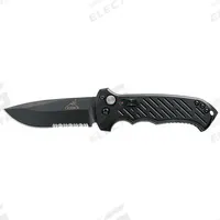 GERBER Tactical Folding Knife: 3 3/4 in Blade Lg, 4 3/4 in Closed Lg, 8 1/2 in Overall Lg, Aluminum (MPN 30-000377N). Key specifications — attr307537: Aluminum; attr307538: Yes; attr324882: GERBER.