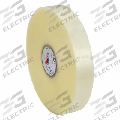 GRAINGER Packaging Tape: 2.5 mil Tape Thick, 2 in x 1000 yd, MD - Medium-Duty Hot Melt Tape