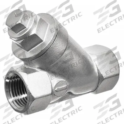 USA INDUSTRIALS Ball Valve w/ Combination Strainer: 2 in Nominal Valve Size - Stainless Steel Strainer/Ball Valves