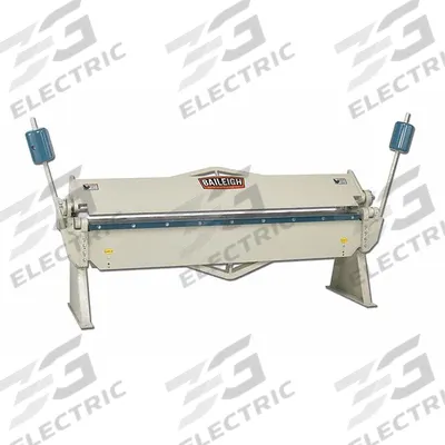BAILEIGH INDUSTRIAL Sheet Metal Brake: Hand Lever, 18 ga Capacity - Manual Straight Brakes