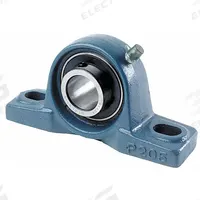 TRITAN Pillow Block Bearing: 3 1/4 in Bore, Cast Iron, Set Screws, 3 3/4 in Shaft Ht, 250°F Max Temp (MPN UCP217-52). Key specifications — Brand: TRITAN; Mounting Bolt Size: 3/4 in; Standards: ISO; System of Measurement: Inch.