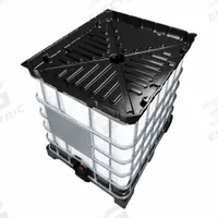DENIOS Accessories for IBC Totes: 41.7 in x 6 5/8 in x 49.6 in, K22-0164, 41.7 in x 6 5/8 in, Black. Key specifications — Brand: DENIOS; Color: Black; Display Sell UOM: EA.