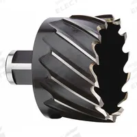 MILWAUKEE Annular Cutter: 1 15/16 in Cutter Dia, 1 in Max Cutting Dp, Black Oxide, High Speed Steel (MPN 49-59-1937). Key specifications — attr253884: No; attr253885: Black Oxide; attr253886: High Speed Steel; attr253887: Weldon Flat; attr253888: Fractional Inch; attr277149: MILWAUKEE.