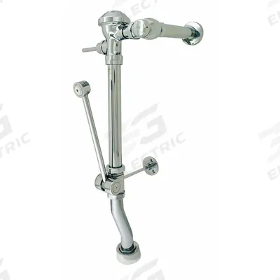 ZURN Manual Flush Valve: AquaVantage Z6011AV, Exposed, Top, 1.28 gpf Gallons per Flush - Toilet Manual Flush Valves