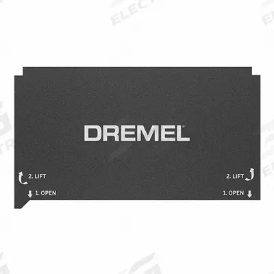 DREMEL 3D Printer Flexible Build Sheet: For Use w/ 3D40-FLX - Build Sheets for 3D Printers