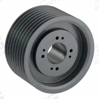 APPROVED VENDOR V-Belt Pulley: 8V1800, 8 Groove, 18 in OD, Bushed Bore, M, For 8V/8VX Belt Section (MPN 88V1800M). Key specifications — Pulley Industry Number: 8V1800; Pitch Diameter: 18 in (8V); For Belt Section (broad, with similar types): 8V or 8VX.
