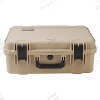 SKB Protective Case: 9 in x 12 in x 4 1/2 in Inside, Solid, Beige, Stationary, 3 lb Wt, No Wheels (MPN 3I-1209-4T-L). Key specifications — Closure Type: Latches; Brand: SKB; Carry-On Size: Yes.