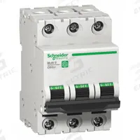 SCHNEIDER IEC Supplementary Protector: 8 A Amps, 14kA at 240V AC, Screw Clamp, C60SP (MPN M9F23308). Key specifications — Terminal Connection: Screw Clamp; Series: C60SP; AC Voltage Rating: 240/415/440V AC; DC Voltage Rating: Not Rated; Max. AIR Rating: 14kA at 240V AC; Brand: SCHNEIDER.