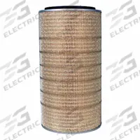 FLEETGUARD Air Filter: Round-Oval, Engine, Round, Axial Seal, 12 29/32 in Outside Dia, Cellulose (MPN AF25062). Key specifications — Brand: FLEETGUARD; Compatible Vehicle Make: Rostselmash; Compatible Vehicle Type: Trucks; FleetGuard Interchange: AF25230.