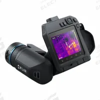 FLIR Infrared Camera: 24° x 18°/42° x 32°, SD Card/USB/Wireless, 640 x 480, T800, 30 Hz Frame Rate (MPN FLIR T865 DFOV 42 + 24). Key specifications — Focus Method: Auto; Manufacturer Part Number: FLIR T865 DFOV 42 + 24; Brand: FLIR; Field of View: 42° x 32°; Intrinsic Safety: Not Specified Intrinsically Safe; Lens Angles Included: 14°; 24°; 42°.