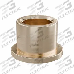 Flanged Sleeve Bearing: Bronze, SAE 841, 5/16 in Bore, 7/16 in OD, 3/8 in Lg, -35°F to 300°F, 10 PK (MPN FF413-01B). Key specifications — System of Measurement: Inch; Material Grade: SAE 841; Flange Type: Flanged; Brand: OILITE.