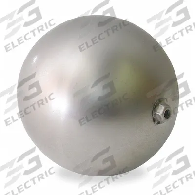 Dayton Float Ball: Float Ball, 1/4"-20, 1/4"-20 Thread Size, Internal, Threaded - Stainless Steel Threaded Floats