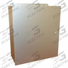 HAMMOND Electrical Enclosure: Stainless Steel, 16 in x 14 in x 6 in, NEMA 12/13/3R/4/4X, w/Panel (MPN EJ16146SS). Key specifications — Brand: HAMMOND; Closure Method: Latches; Enclosure Material: Stainless Steel; Knockouts: Not Included; Includes Inner Panel: with Inner Panel Included.