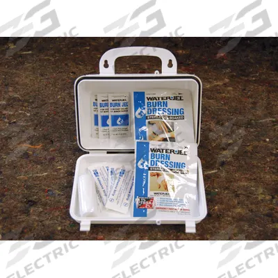 MEDIQUE Burn Care Kit: 1 People Served, 11 Components - Burn Care Kits