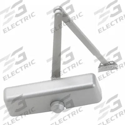 LCN Door Closer: Parallel Mounting Type, Grade 2 - Medium Duty, Aluminum - Parallel Arm-Mount Door Closers