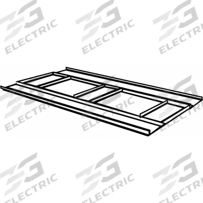 RUBBERMAID COMMERCIAL PRODUCTS Utility Truck Base: For 4UR38 - Material Handling Parts
