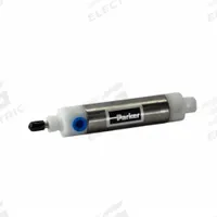 PARKER Round Air Cylinder: 1 1/16 in Bore, 2 in Stroke, Non-Repairable, Stainless Steel, SRDM (MPN 1.06DXPSRDM02.00). Key specifications — attr1122958: Non-Rotating Rod; attr942235: Stainless Steel; attr942202: PARKER; attr942209: Aluminum; attr942227: Nose; attr942243: SRDM.