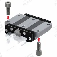 THK Linear Guide Carriage: For 69 mm Rail Wd, Ball, HRW Wide Rail Guide, 31 mm Carriage Ht (MPN HRW35CA1SS). Key specifications — Carriage Material: Carbon Steel; Roller Material: Carbon Steel; Size: 35; Brand: THK; Features: No Preload; Type: HRW Wide Rail Guide.