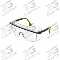 UVEX BY PIP Safety Glasses: Clear Lens Color, Frameless, HydroShield® Anti-Fog (MPN AT01CLUD). Key specifications — Brand: UVEX BY PIP; Eyewear Size: Universal; Frame Color: Cool Gray/Green; Lens Color: Clear; Series: AVATAR(TM) PLUS.